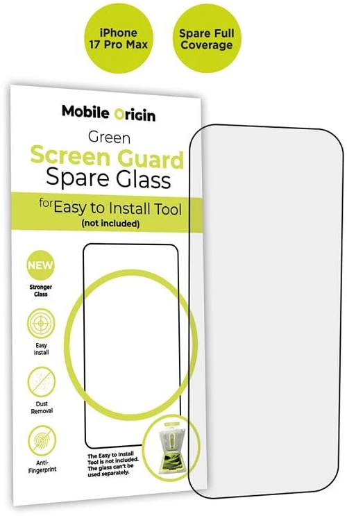 Mobile Origin Screen Guard Spare Glass Full Coverage-Apple iPhone 17 Pro Max (SGA-SP-F-i17ProMax)