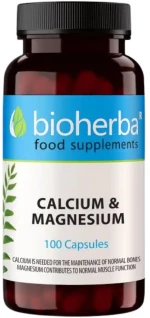 Bioherba Calcium & Magnesium [100 Κάψουλες]