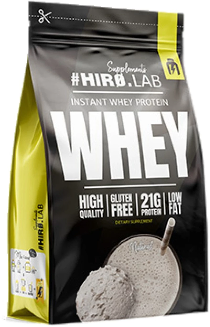 Hero.Lab Instant Whey Protein | High Quality Whey Concentrate [750 Γραμμάρια] Χωρίς γεύση