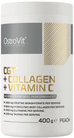OstroVit CGT + Collagen + Vitamin C [400 Γραμμάρια] Ροδάκινο