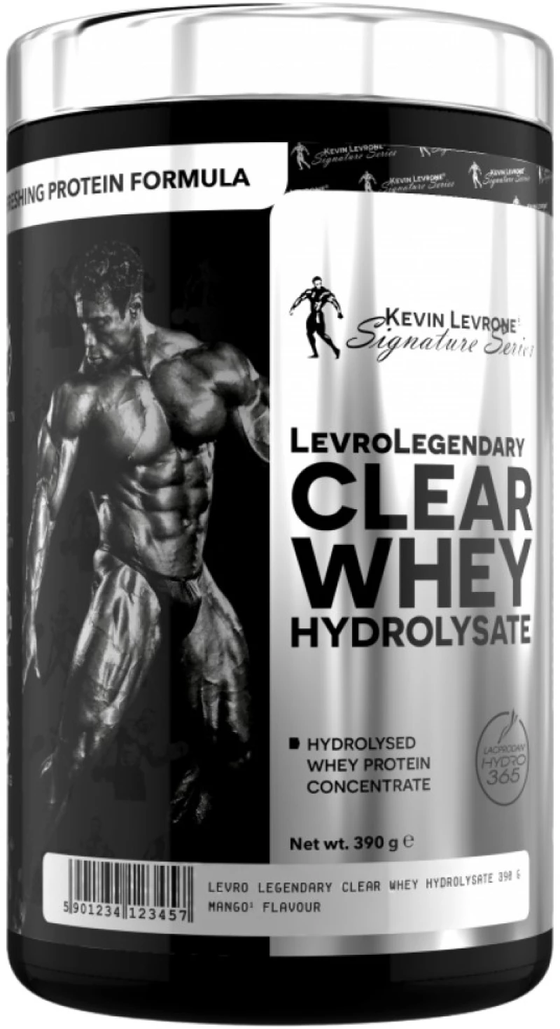 Kevin Levrone LevroLegendary Clear Whey Hydrolysate | with Lacprodan® Hydro 365 Protein [390 Γραμμάρια] Τσάι μάνγκο