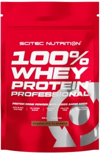 Scitec Nutrition 100% Whey Protein Professional [500 Γραμμάρια] Λευκή σοκολάτα με φιστίκι