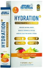 Applied Nutrition Hydration + Electrolyte & Vitamin Powder Stick Packs [7 x 8 Γραμμάρια] Τροπικά φρούτα