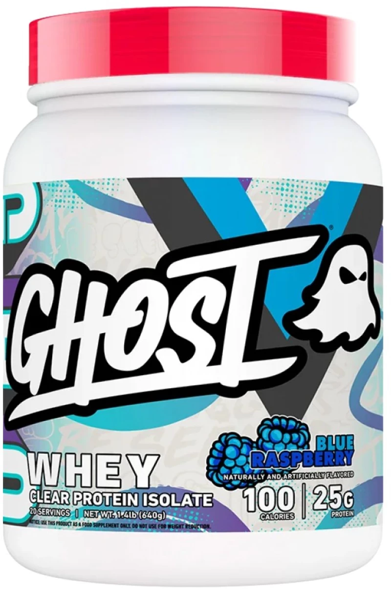 Ghost Clear Whey | 100% Whey Isolate [640-710 Γραμμάρια] Μπλε βατόμουρο