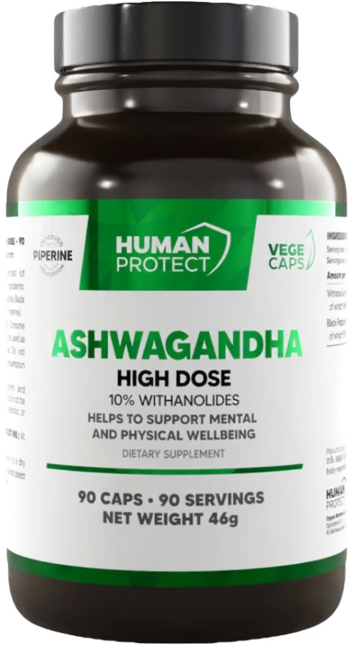 Human Protect Ashwagandha High Dose 400 mg [90 Κάψουλες]