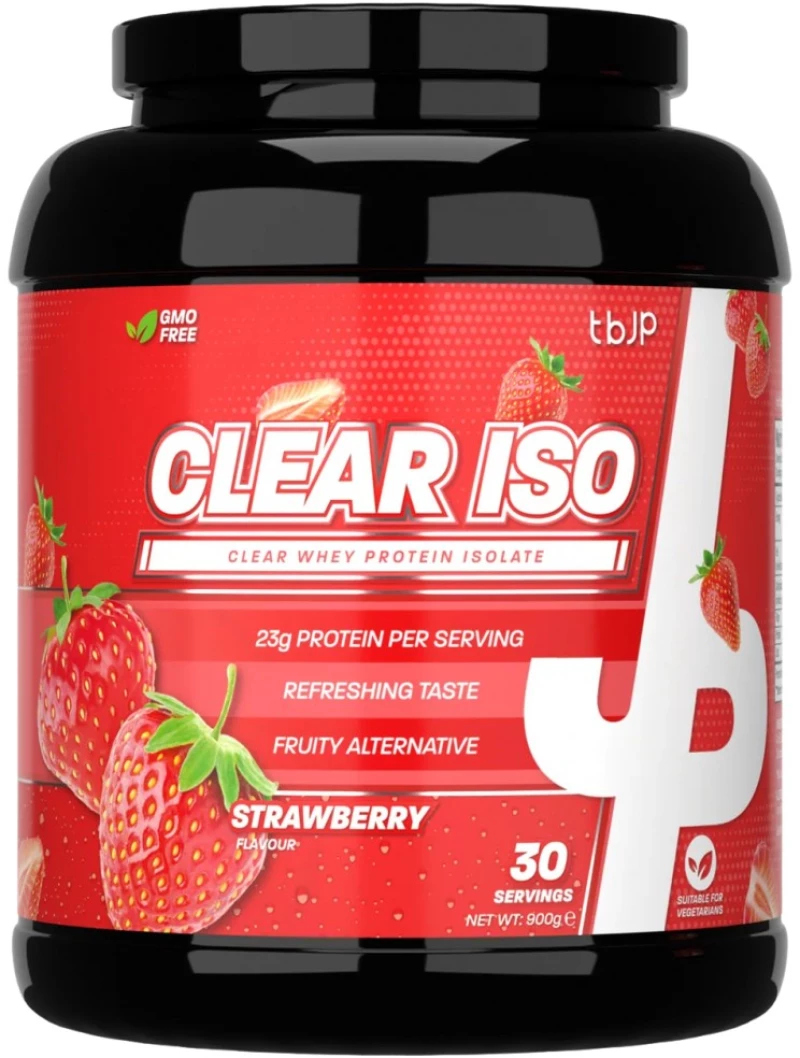 Trained by JP Clear Iso | Cleat Whey Protein Isolate [900 Γραμμάρια] Φράουλα