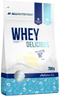 AllNutrition Whey Delicious [700 Γραμμάρια] White Chocolate with Sponge Cake