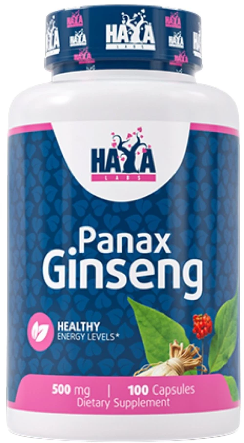Haya Labs Panax Ginseng 500 mg [100 Κάψουλες]