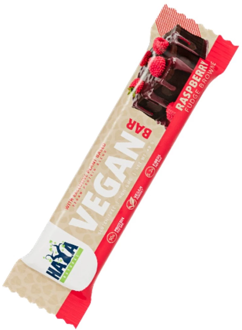 Haya Labs Vegan Protein Bar [40 Γραμμάρια] Βατόμουρο Fudge Brownie