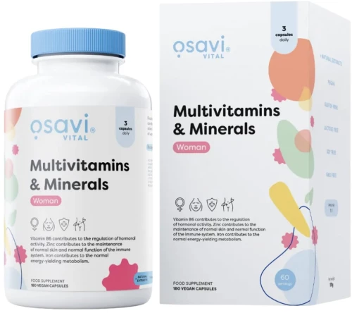 Osavi Multivitamins & Minerals Woman [180 Κάψουλες]