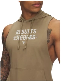Under Armour Men's Sweatshirt Pjt Rck Wire SL HD - Brown Καφέ, S