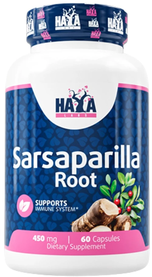 Haya Labs Sarsaparilla Root 450 mg [60 Κάψουλες]