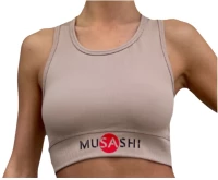 Musashi Women Sport Bra Rips - Black