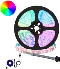 Λωρίδα LED 4 pcs Μαύρο και Διαφανές 550 x 0,8 x 0,3 εκ. |3429132