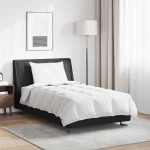 Πάπλωμα με μαξιλάρι 2 pcs Λευκό 140 x 220 cm Πούπουλο |3376355