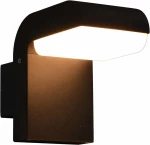Εξωτερικό Φωτιστικό Τοίχου LED 9 W Μαύρο Οβάλ |45652