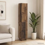 Σέτ Ντουλαπιών 2 pcs Παλαιωμένο ξύλο 34,5 x 33 x 90 εκ. |3416374