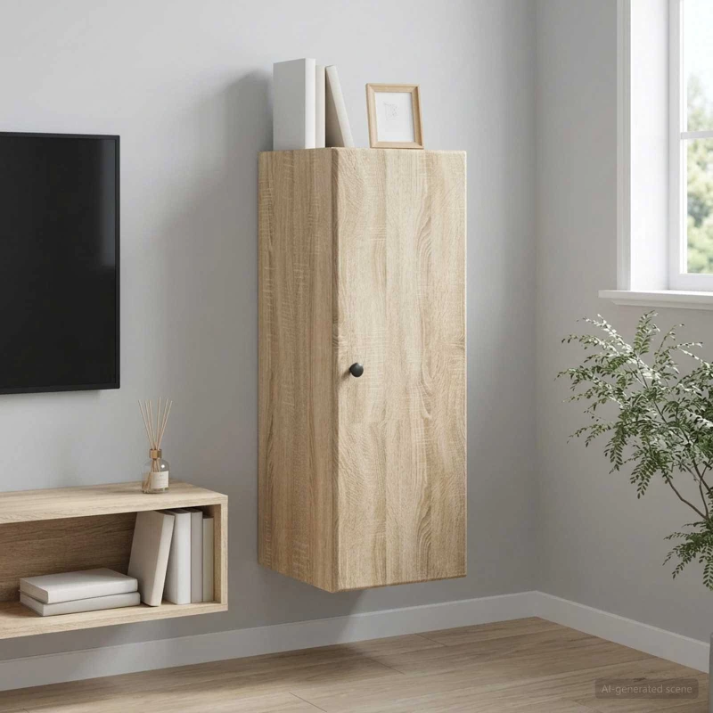 Τοίχου Ντουλάπα Sonoma Δρυς 33 x 34,5 x 90 εκ |899097