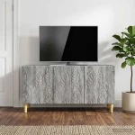 Ντουλάπι TV 99 x 34,5 x 50 εκ. Γκρι Sonoma Επεξεργασμένο Ξύλο |895181