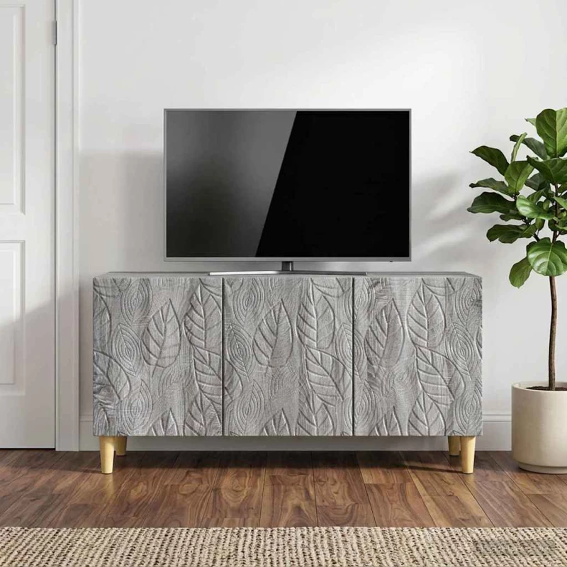 Ντουλάπι TV 99 x 34,5 x 50 εκ. Γκρι Sonoma Επεξεργασμένο Ξύλο |895181