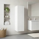 Τοίχου Ντουλάπα Μπάνιου Λευκό 33 x 34,5 x 100 εκ |890652