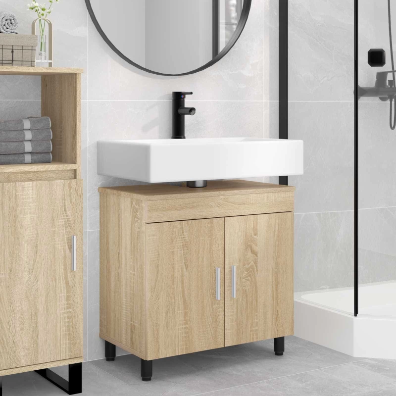 Έπιπλο μπάνιου Sonoma Δρυς 60 x 35 x 60 εκ. Επεξεργασμένο Ξύλο |889397