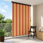 Ρόλερ Πολύχρωμο 160 x 250 cm Ύφασμα και Αλουμίνιο |42037196