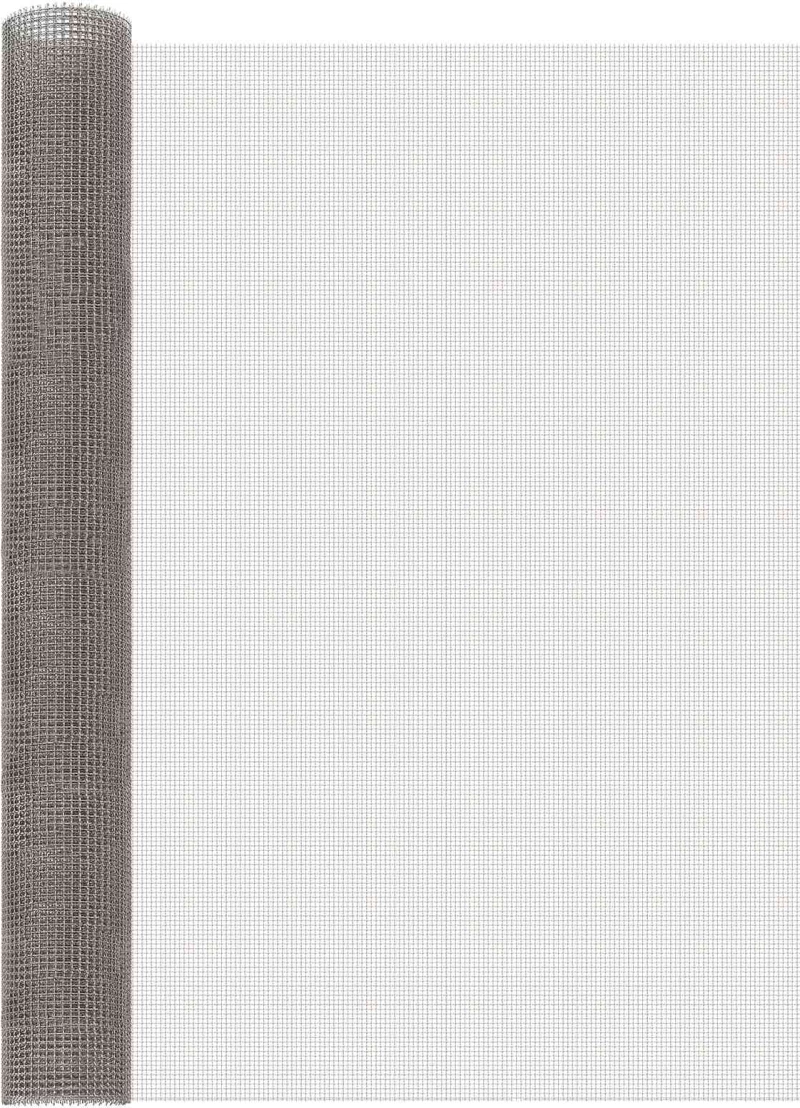 Πλέγμα Οθόνης 100 x 500 cm 3 Mesh Ανοξείδωτο Ατσάλι 201 Ασημί |42039639