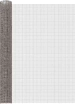 Πλέγμα Οθόνης 100 x 500 cm 3 Mesh Ανοξείδωτο Ατσάλι 201 Ασημί |42039639