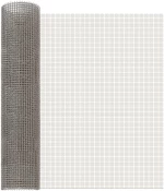 Πλέγμα Οθόνης 60 x 1000 cm 3 Mesh Ανοξείδωτο Ατσάλι 201 Ασημί |42039634