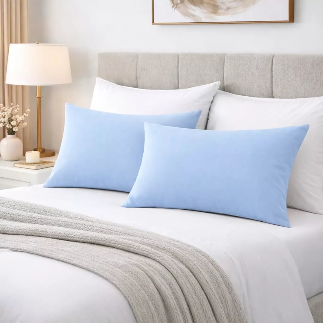 Μαξιλαροθήκες 2 τεμ Blue - 52x72