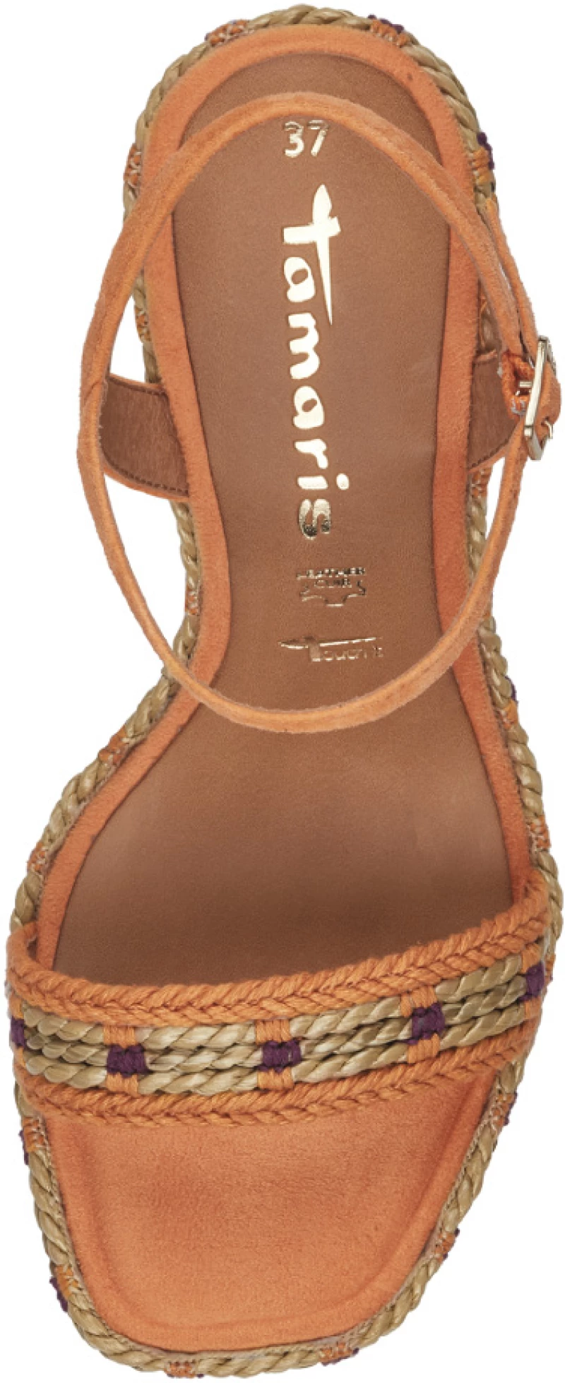TAMARIS ΠΛΑΤΦΟΡΜΑ 1-28041-42 606 ORANGE