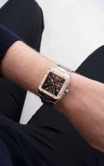 GC Couture Square Z08001G2MF Ανδρικό Ρολόι Quartz Χρονογράφος Ακριβείας