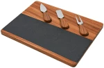 ESTIA ΣΕΤ ΠΛΑΤΩ ΣΕΡΒΙΡΙΣΜΑΤΟΣ ALLURE 33x19x1.5cm ΜΕ 3 ΜΑΧΑΙΡΙΑ