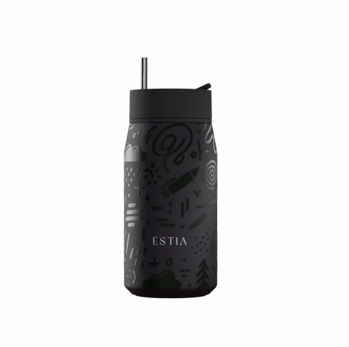 ESTIA ΘΕΡΜΟΣ LENS SAVE THE AEGEAN 360ml NOIR ECHO