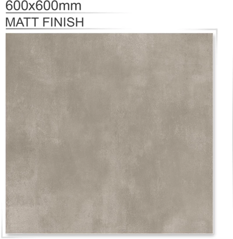 Πλακάκι Δαπέδου Silk Choco Matt 60x60cm Σε Σοκολατί Απόχρωση