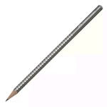 Μολύβι Faber-Castell GRIP Sparkle/ασημί
