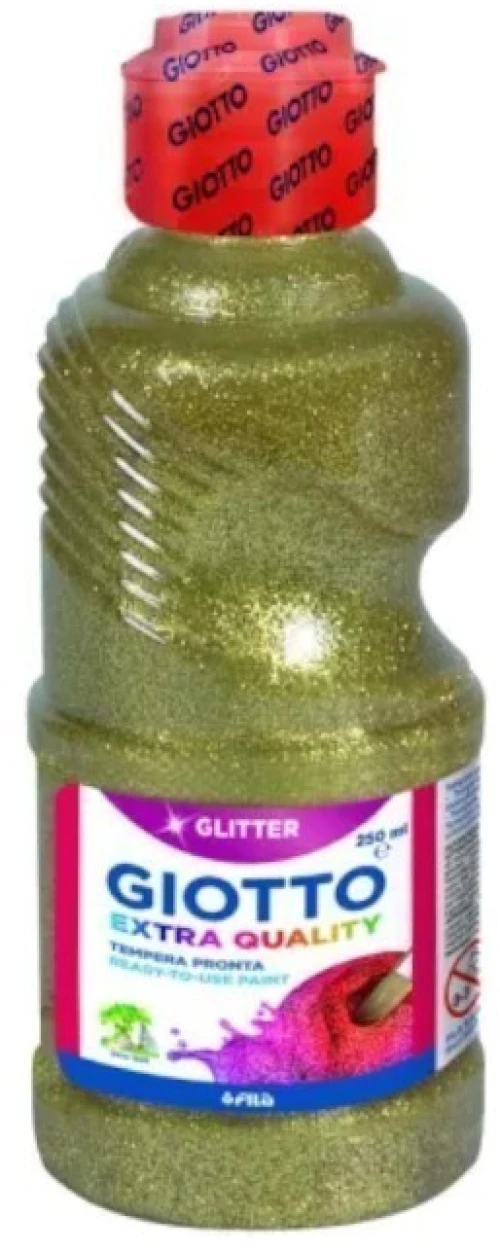 Τέμπερα Giotto Extra Quality Glitter Paint 250ml χρυσό