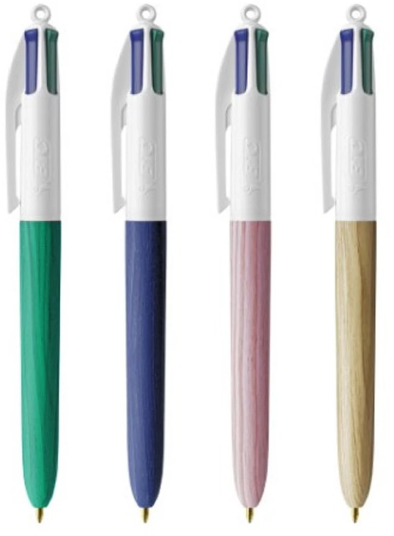 Στυλό 4 σε 1 BIC 4C wood 1τμχ