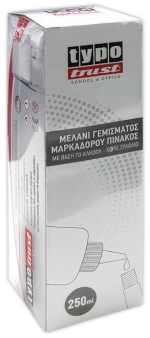 Μελάνι επαναγεμιζόμενου μαρκαδόρου πίνακα Typotrust 250ml πράσινο