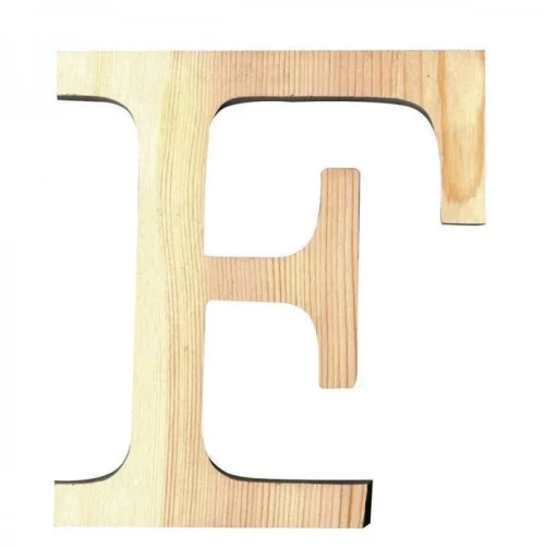 Μεσσαίο ξύλινο γράμμα Artemio 12cm F 14001086