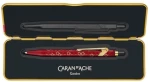 Στυλό ballpoint σε μεταλλικό κουτί Caran D’Ache 849 Dragon μαύρο μελάνι