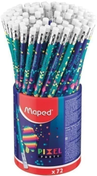 Μολύβι με γόμα Maped Pixel Party ΗΒ