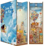 Puzzle 3d βιβλιοστάτης Βοοκ Nook βιβλιοστάτης Travel with the Wind 143τμχ