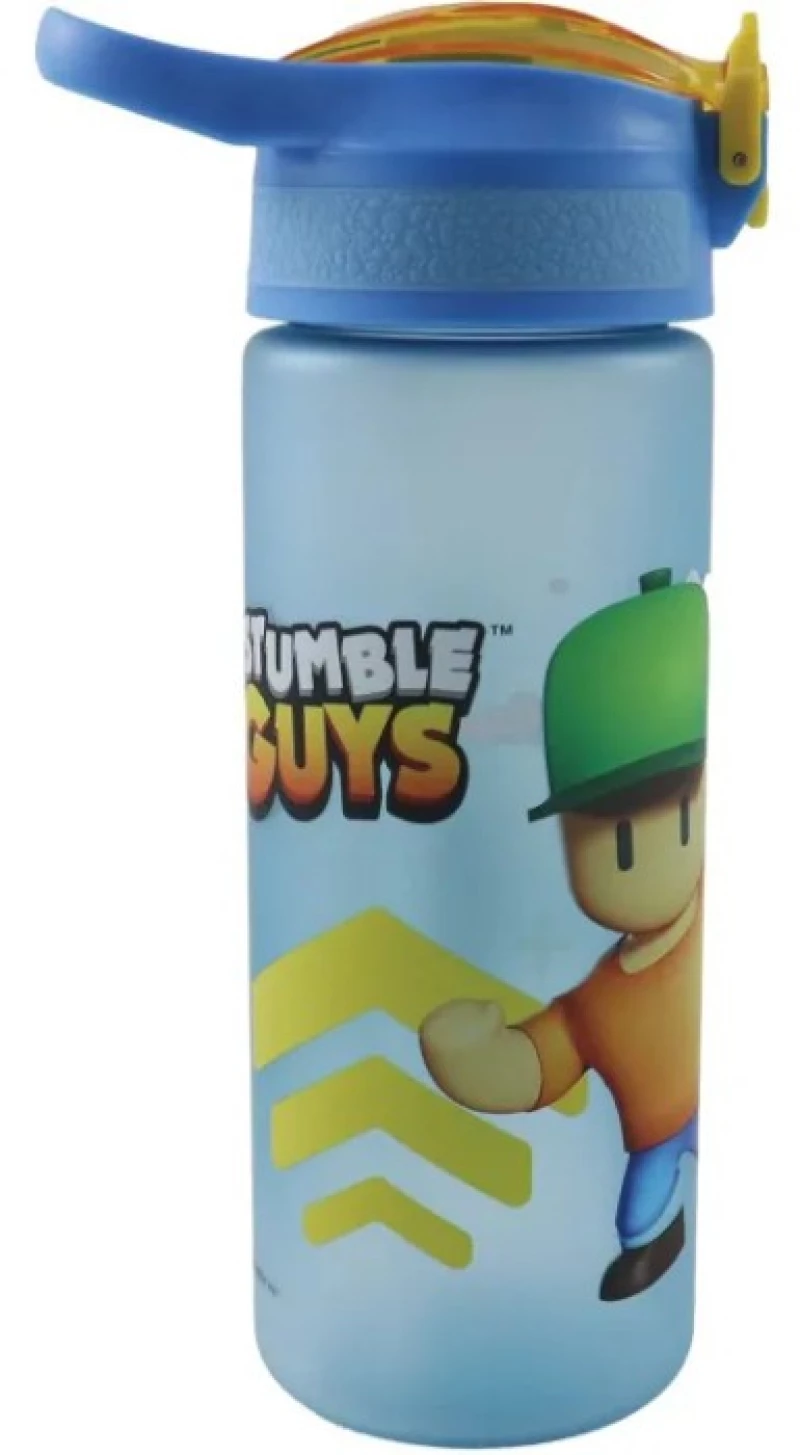 Παγούρι Gim με καλαμάκι πλαστικό Stumble Guys 600ml 577-31217