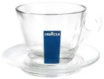 Φλιτζάνι Καφέ Lavazza Glass Collection Cappuccino Cup με πιατάκι 150ml