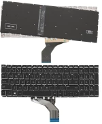 Πληκτρολόγιο HP Pavilion 15-DA 250 255 G7 Gen7 7th Gen, Μαύρο με Backlit, US