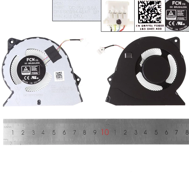 Ανεμιστηράκια για Dell Vostro 3510 Inspiron 3511 3515