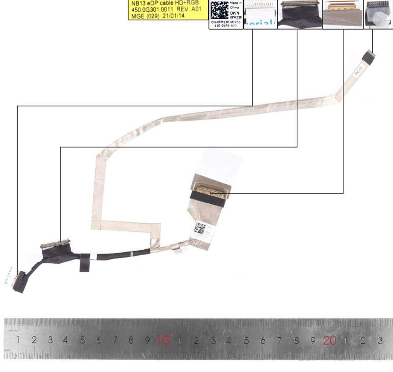 Καλωδιοταινίες για Dell Latitude 5300 eDP 30 Pin HD + RGB