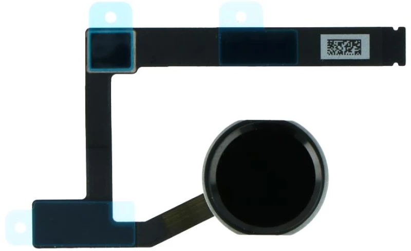 APPLE iPad mini 5 / iPad mini (2019) - Home Button Flex Complete + Fingerprint Sensor Black Original